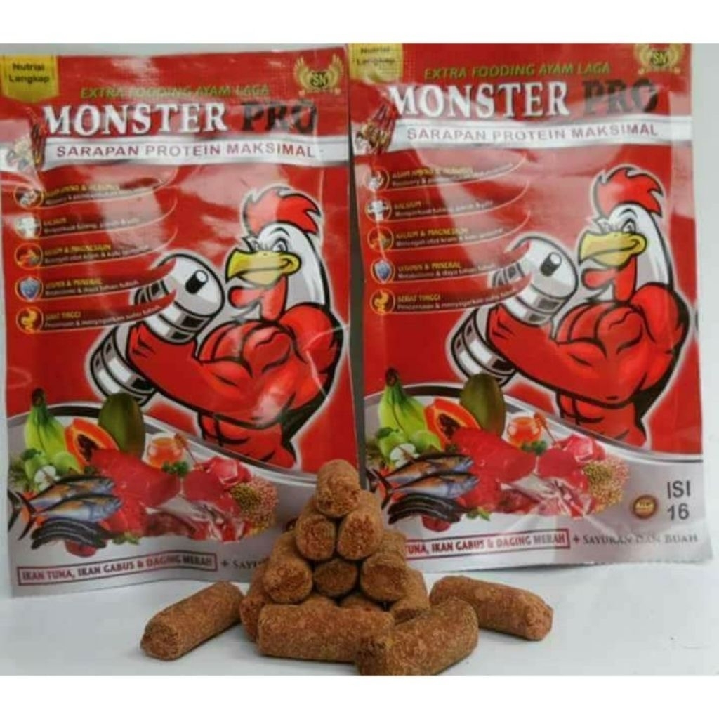 Jamu Ayam Monster Pro Jamu Ayam Harian Siap laga