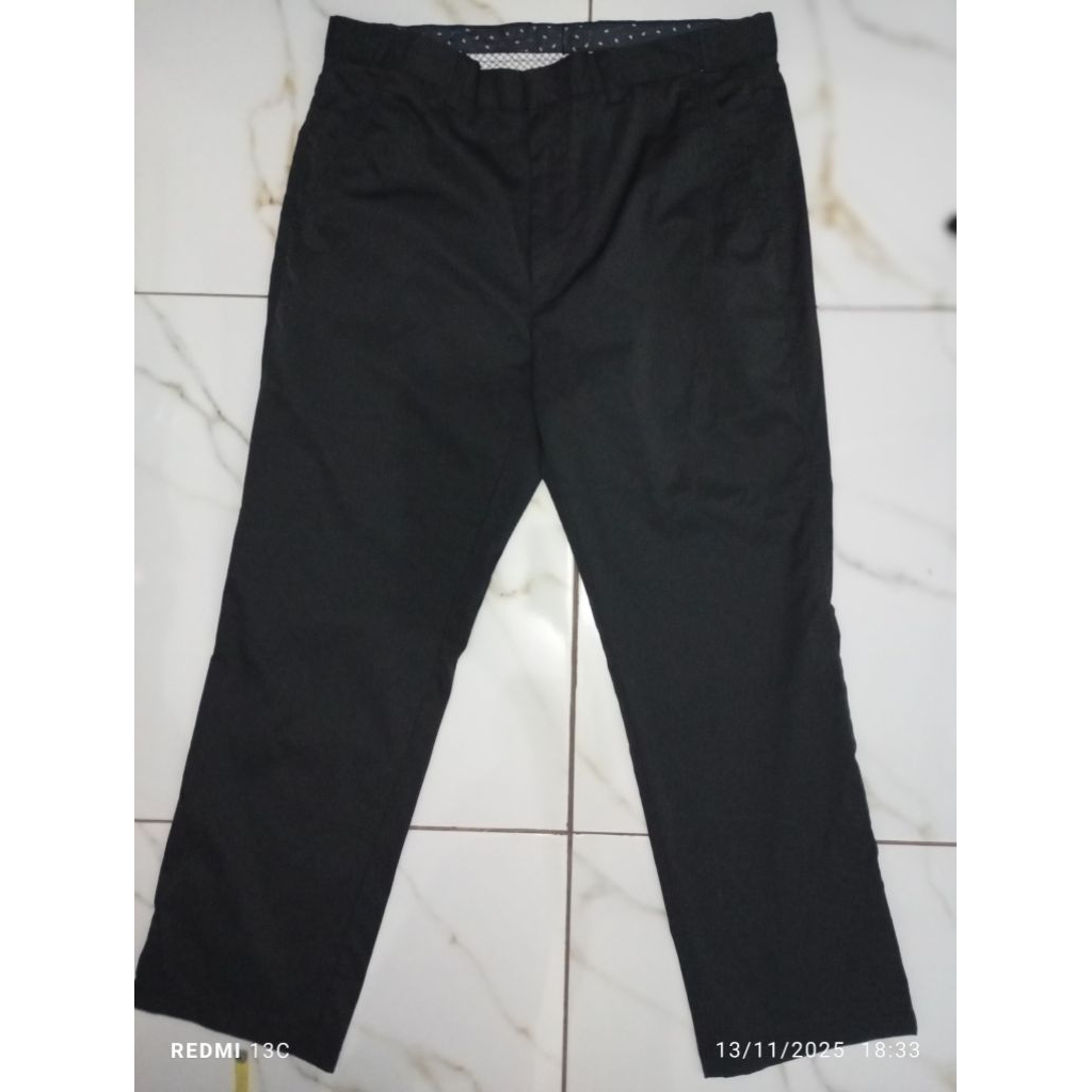 preloved celana panjang kantor pria hitam