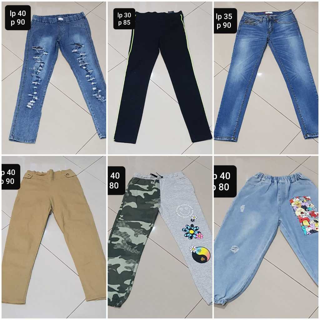 celana panjang anak remaja cewek prelove