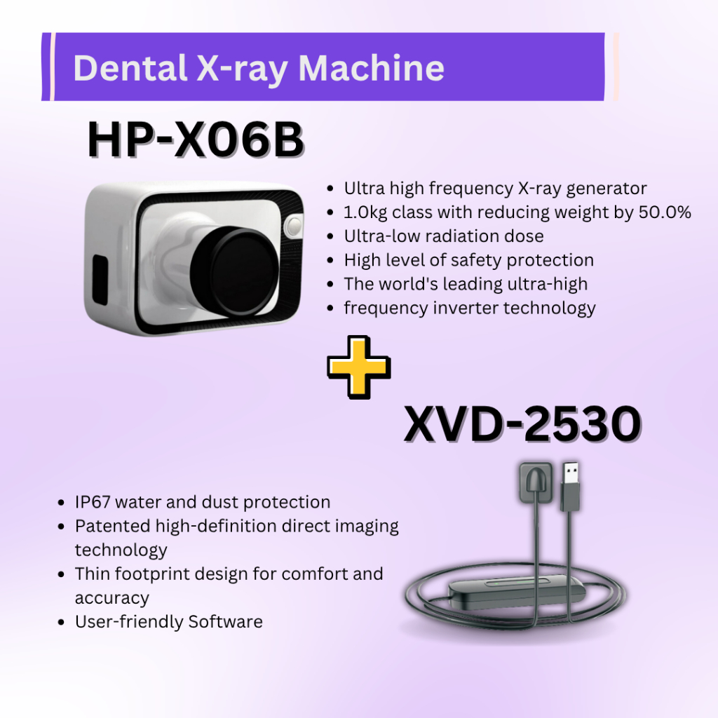 Dental X ray + Dental Sensor / periapical portable Foto Rontgen Periapikal dental / Hopkins X-ray Ma