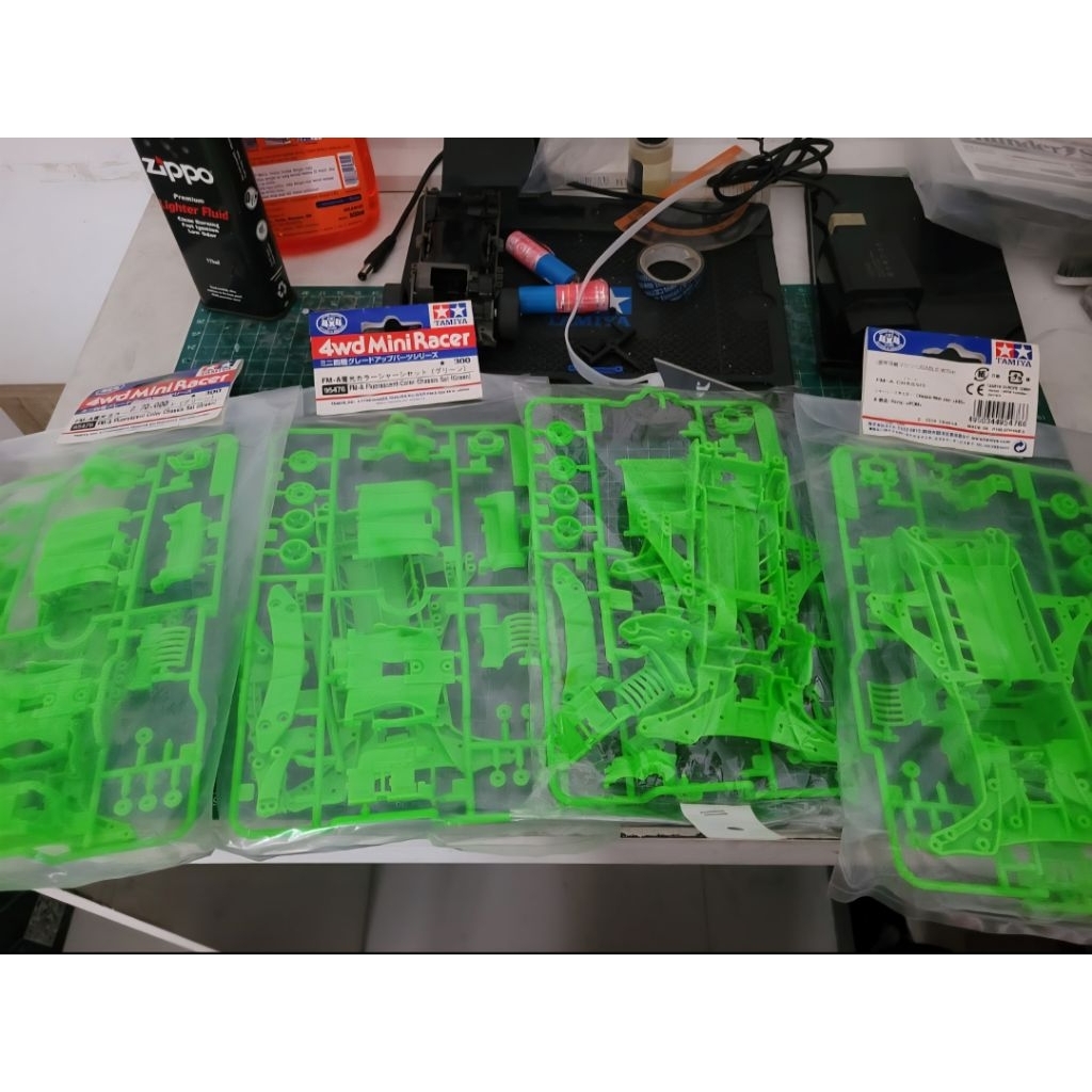 Chassis FMA green original Tamiya