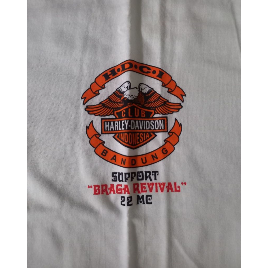 kaos vintage Harley/ Brotherhood