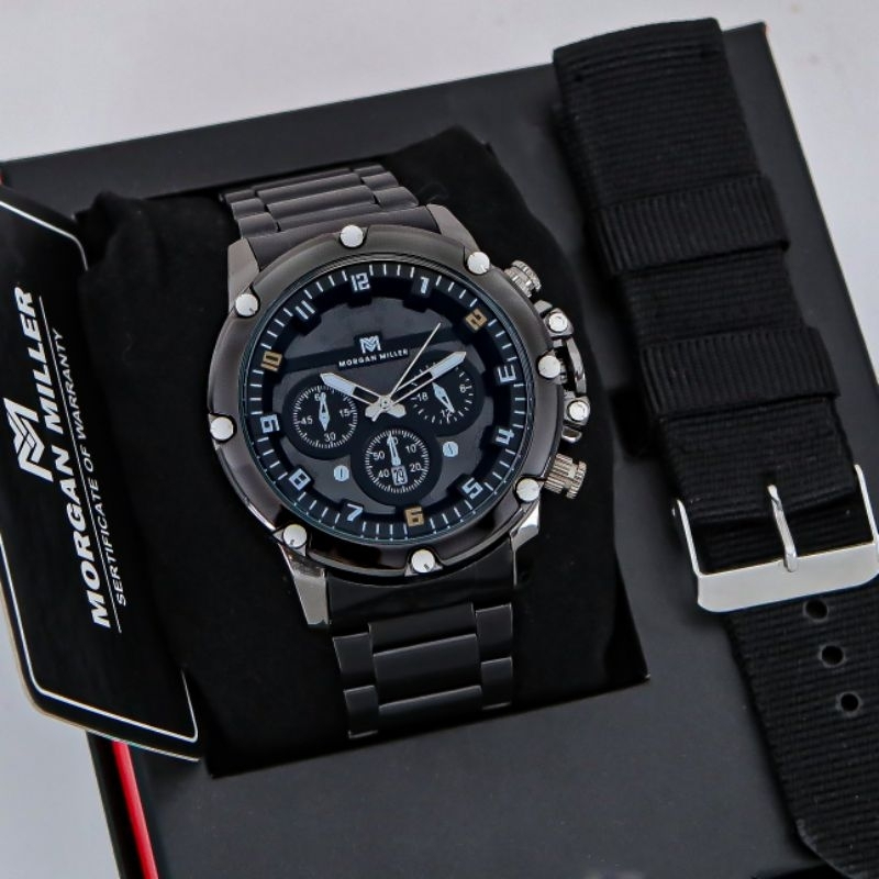 Jam Tangan Pria Morgan Miller-MM07 Tanggal Aktif