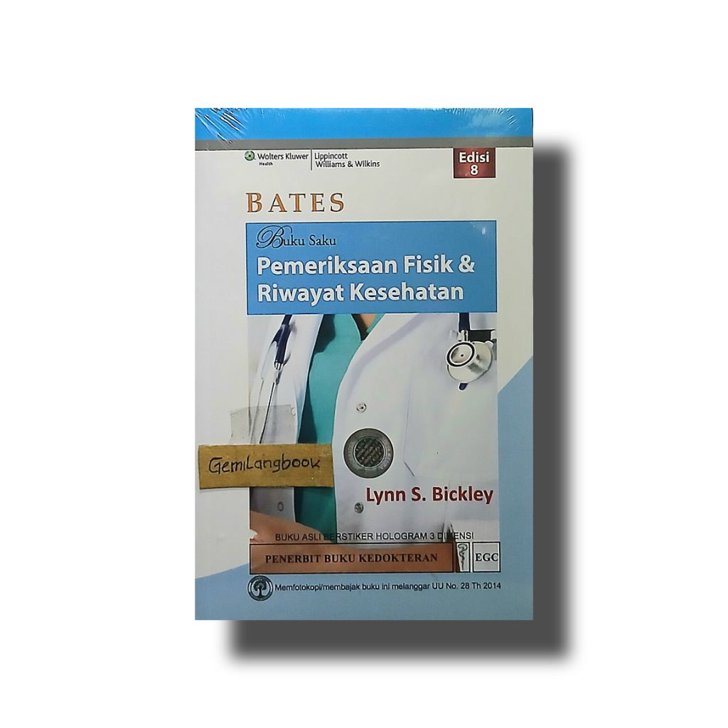 Original Bates Buku Saku Pemeriksaan Fisik & Riwayat Kesehatan ( Lynn S. Bickley )