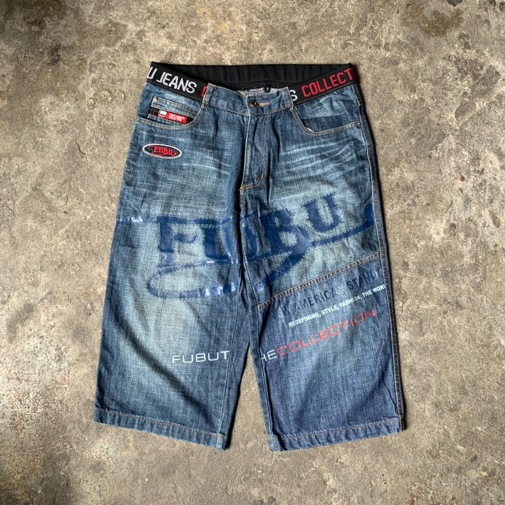 FUBU Jeans Collection x Ford GT Jorts Denim Pants