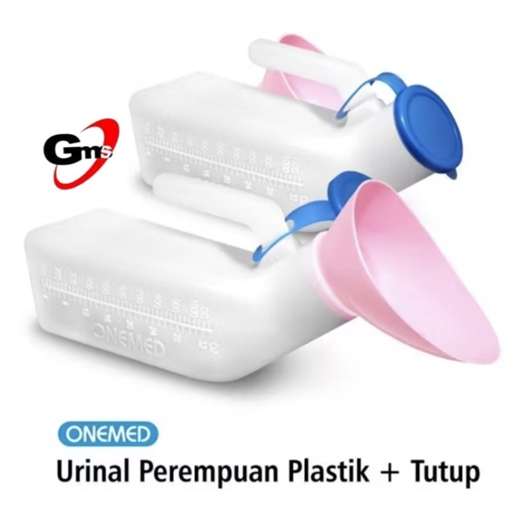 Onemed Urinal Perempuan Tutup Pispot Wanita Dengan Tutup