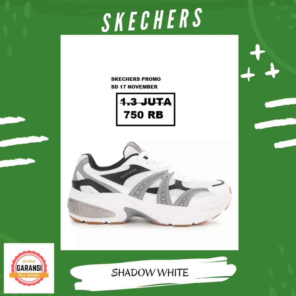 Sepatu skechers pria seri SHADOW 100% original