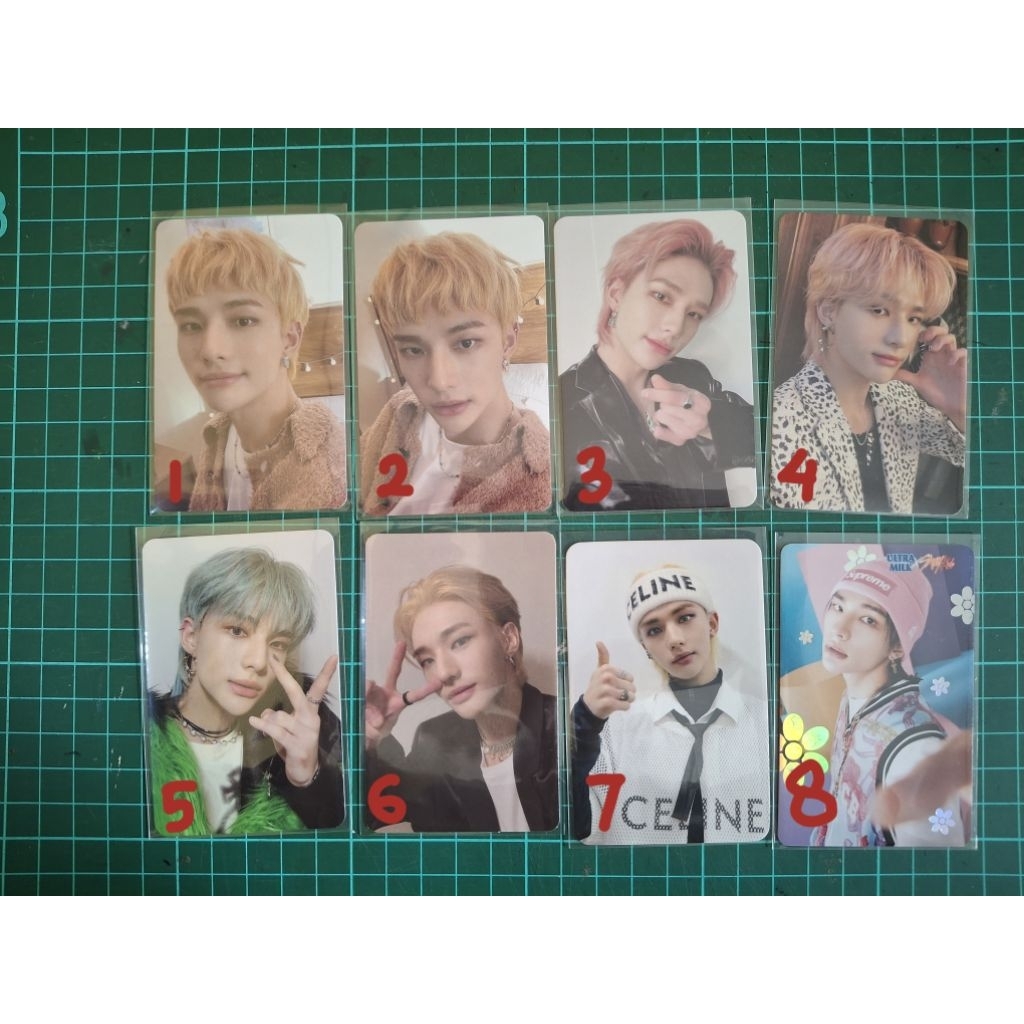 official photocard straykids - hyunjin