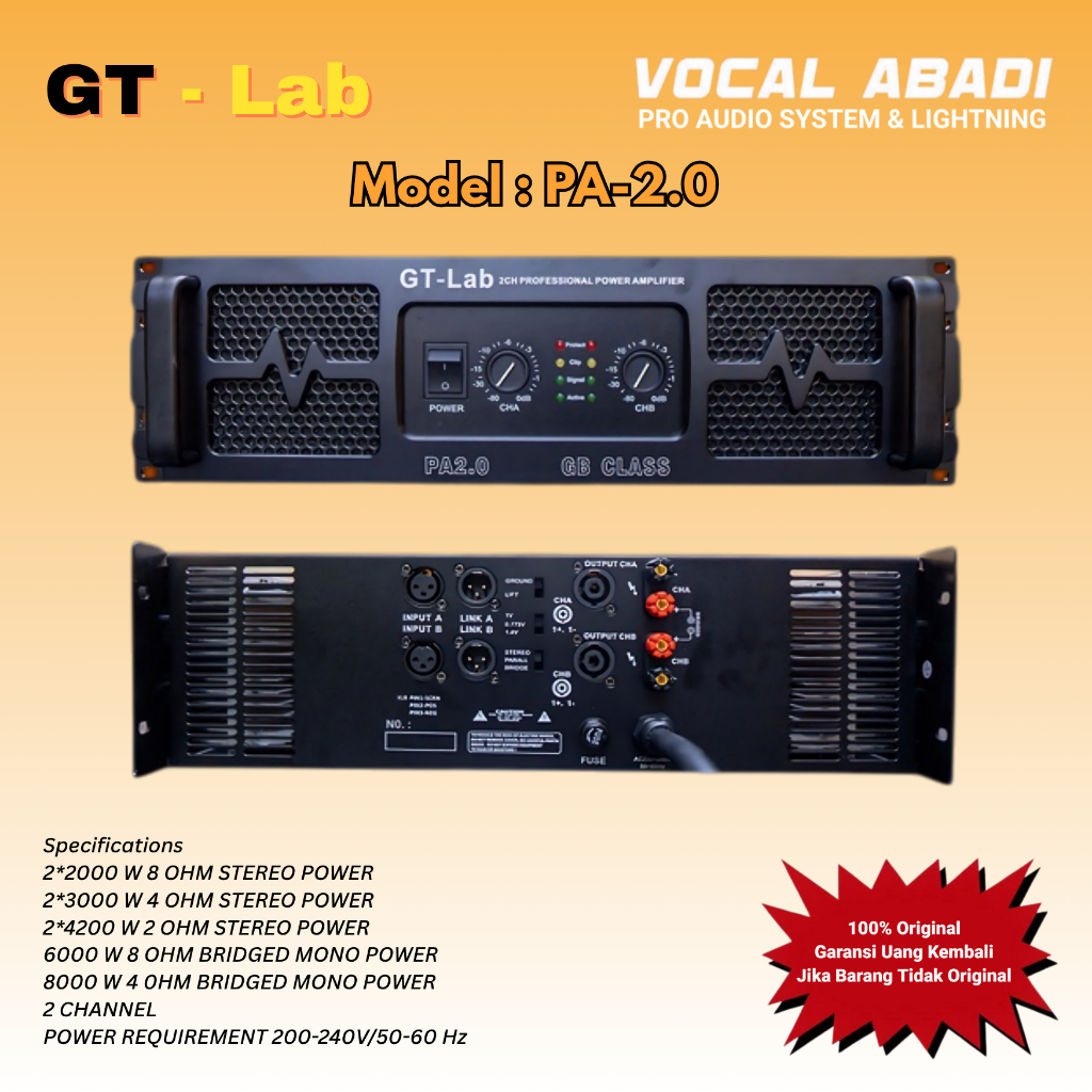 POWER GT-LAB PA2.0