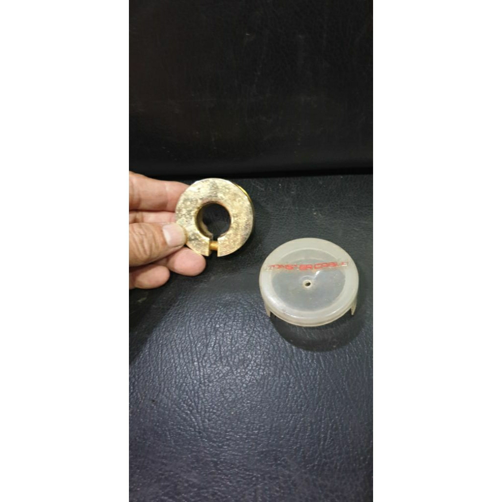 Kepala Accu Monster Cable diameter 17 mm Gold plated