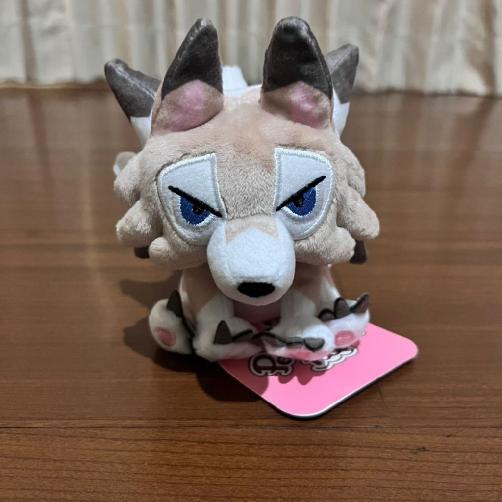 pokefit lycanroc pokemon fit plush
