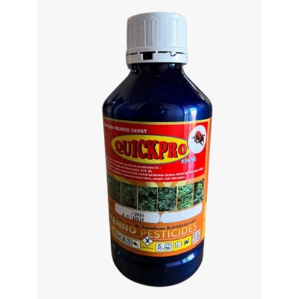 Herbisida Quickpro 1liter parakuat basmi rumput cepat gramaxon