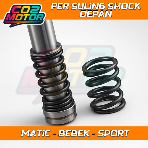 Per Suling Shock Depan Rebound Down size Suzuki Matic Bebek Sport