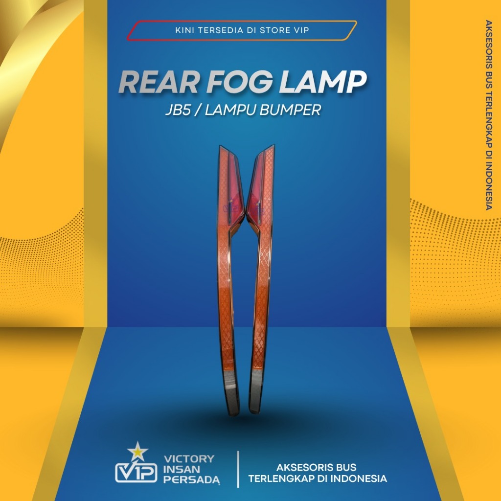 LAMPU BUMPER  BELAKANG Jetbus 5/Lampu Sein Belakang JB5/FDL Bus Jetbus 5