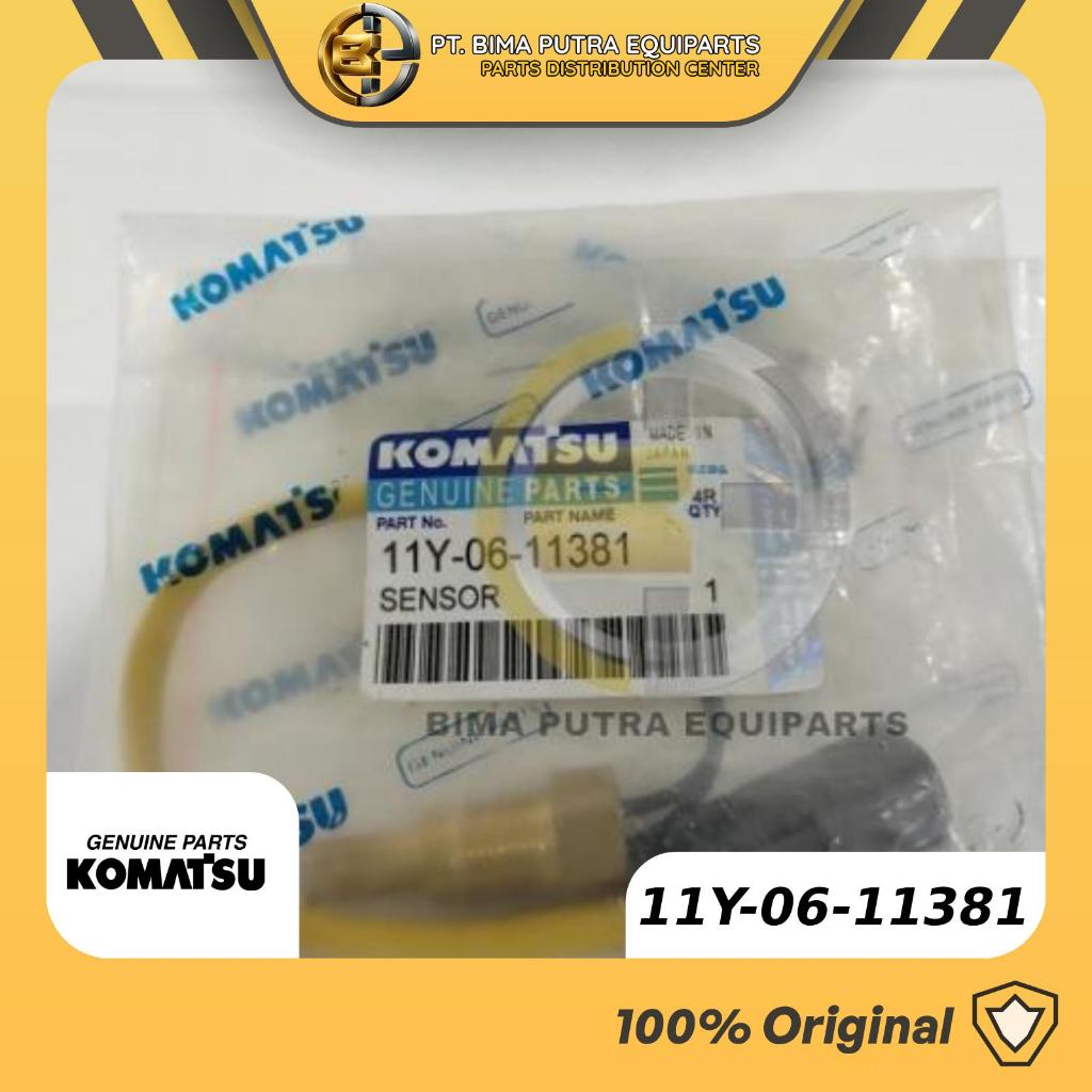 KOMATSU THERMOSTAT SENSOR 11Y-06-11381 11Y0611381 11Y 06 11381 Komponen Genuine Komatsu