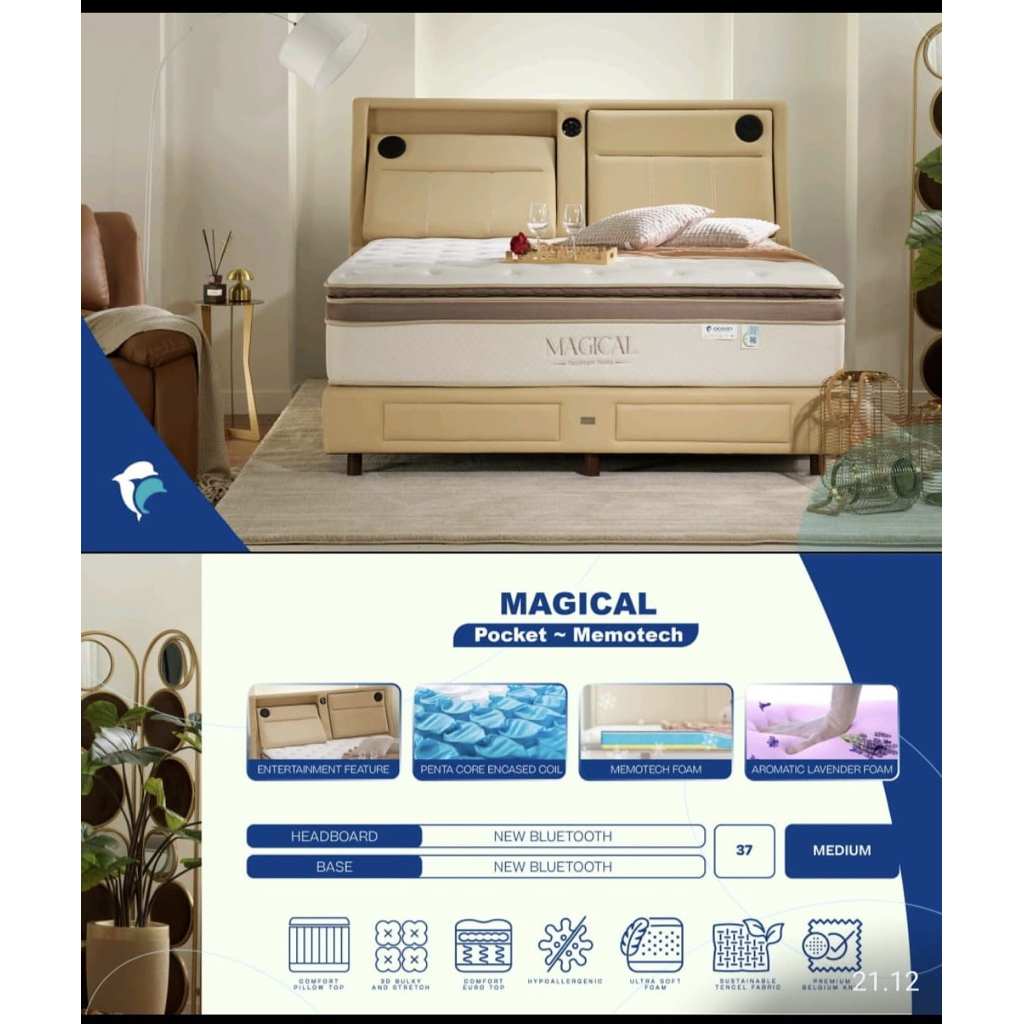 SPRINGBED OCEAN MAGICAL SOUND