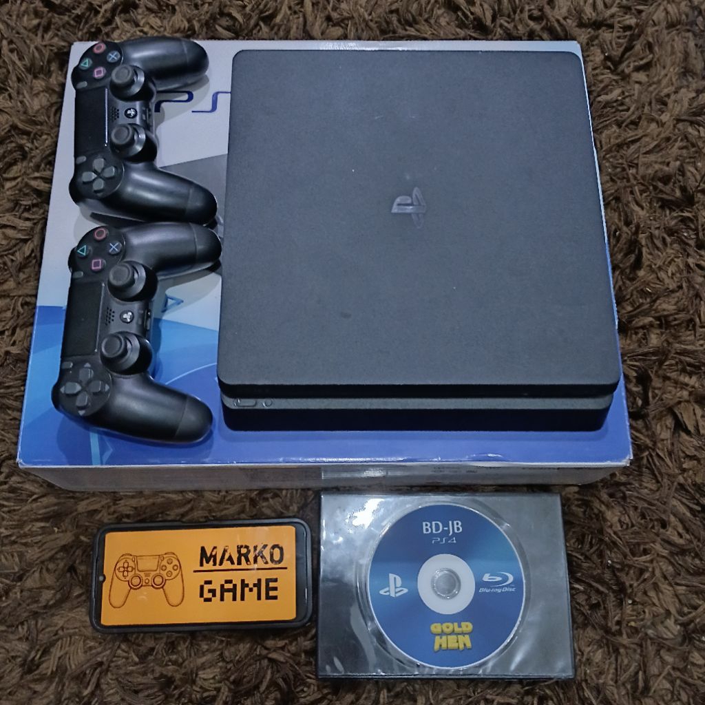 PS4 SLIM HEN 12.52 BD-JB 500GB SERI 21 [264] SECOND / PRELOVED