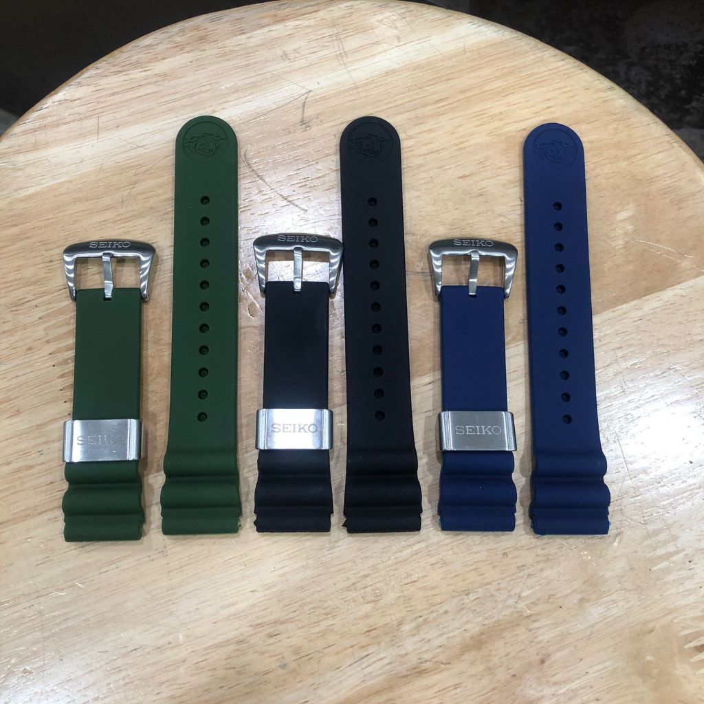 Tali Karet Jam Tangan SEIKO Ukuran 22