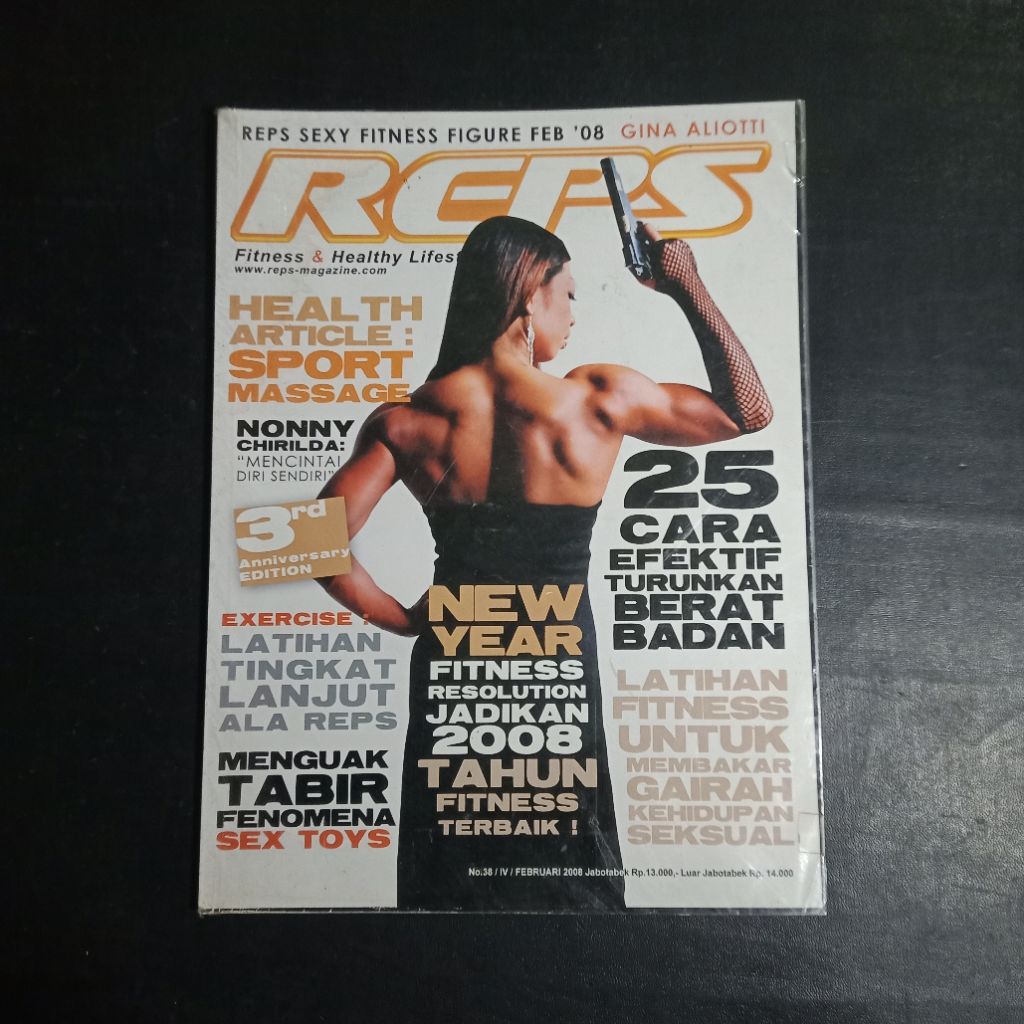Majalah Reps: 25 Cara Efektif Turunkan Berat Badan Edisi Februari 2008
