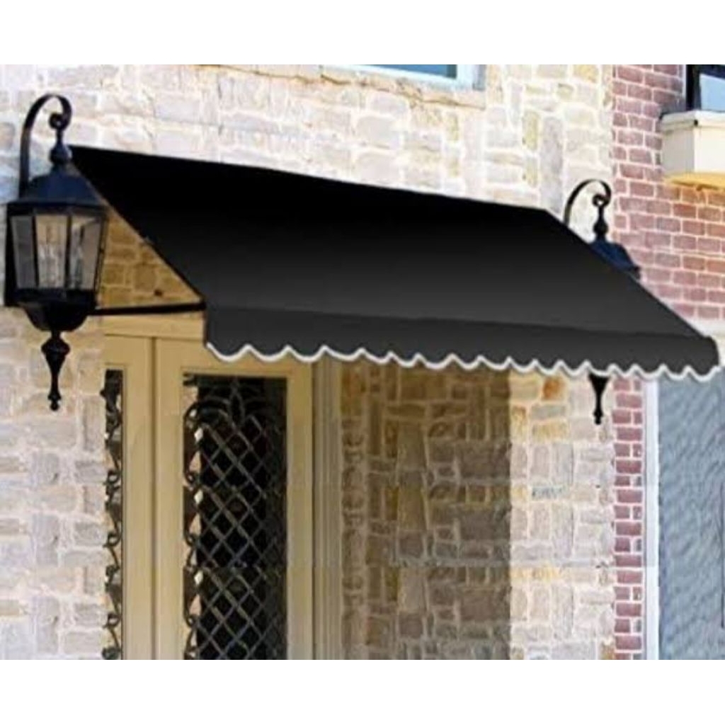 atap kanopi kain cafe/workshop anti air