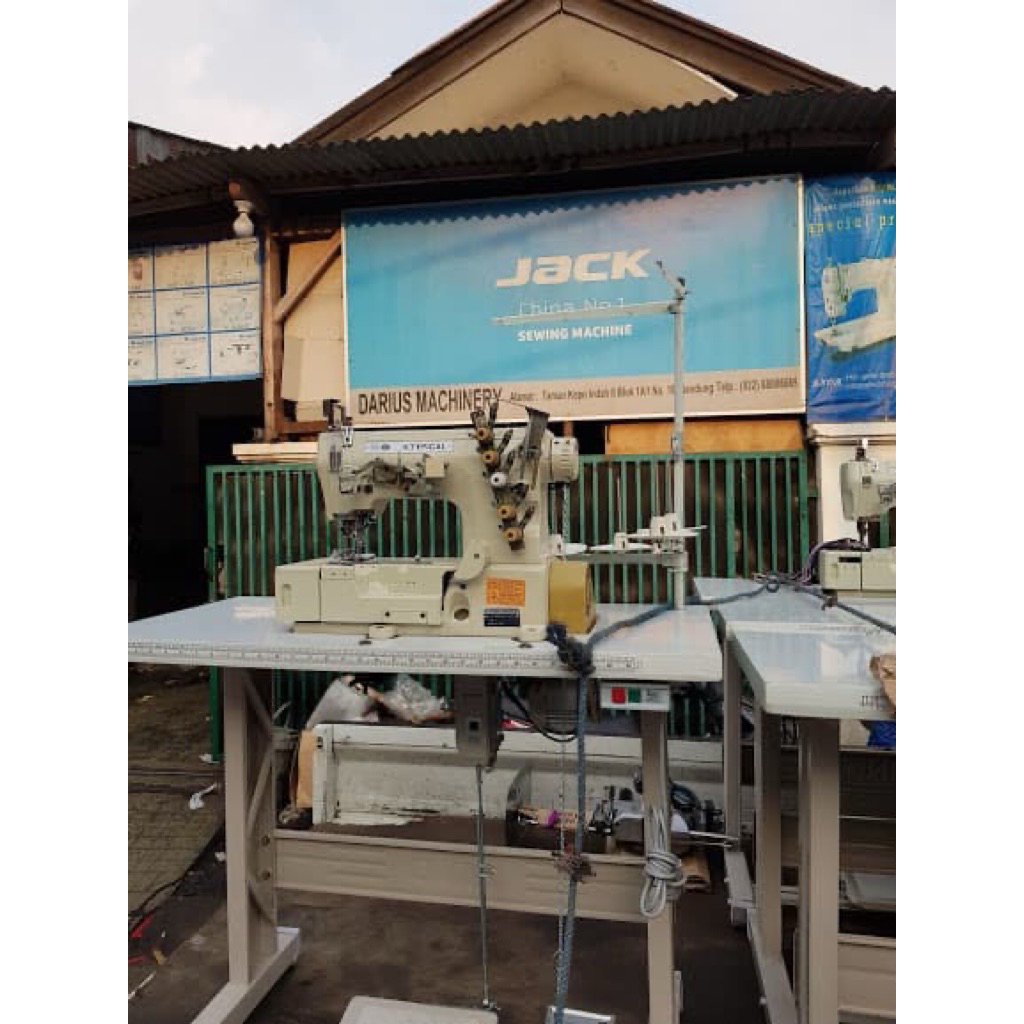 Mesin overdeck typical second