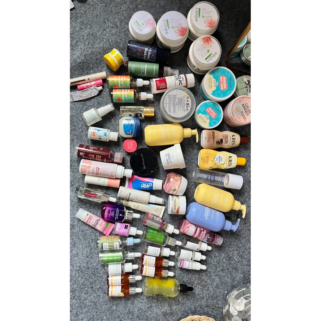 Botol skincare kosong