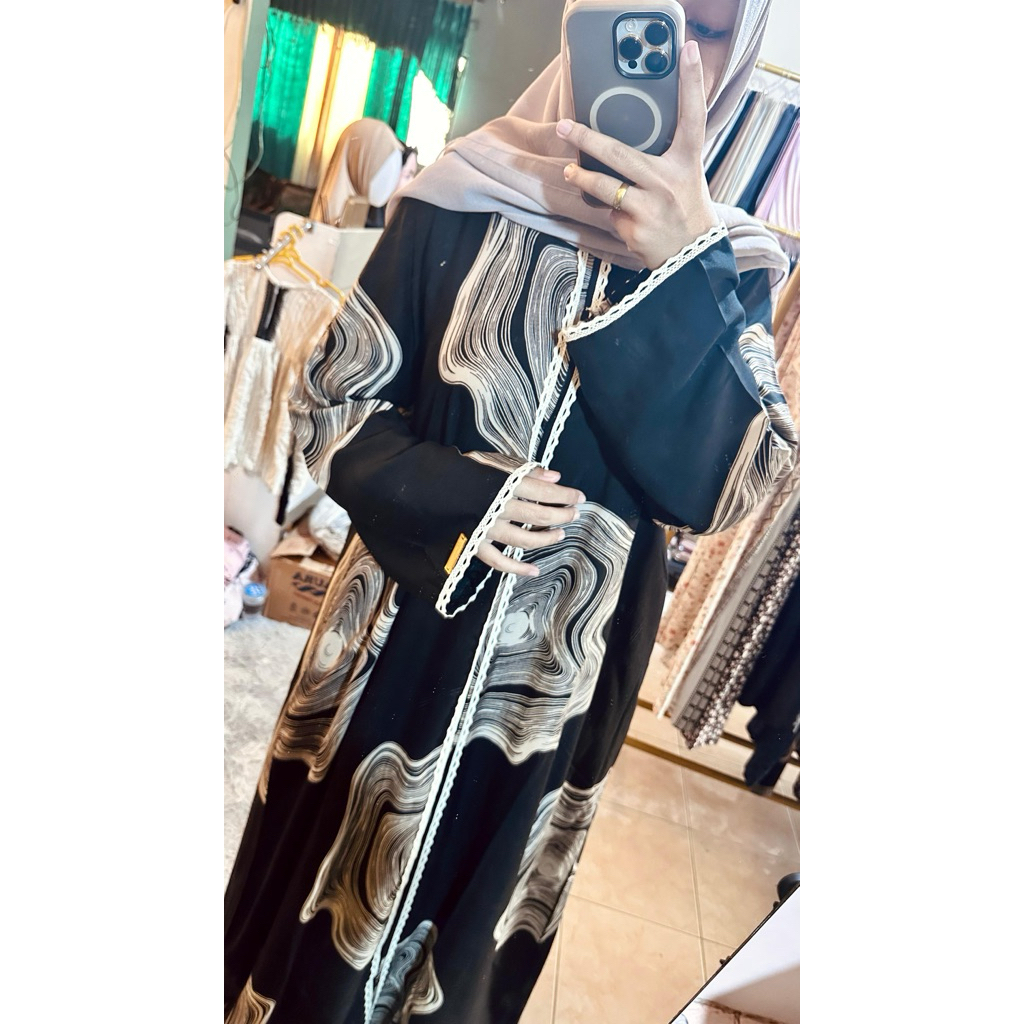 OPEN PRE ORDER ABAYA DAILY / BAHAN RAYON