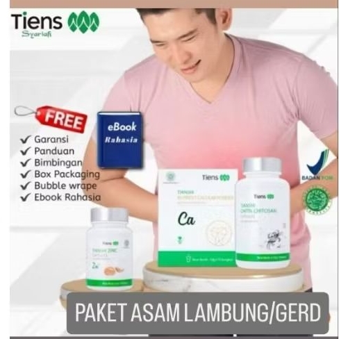 Temukan Tianjin Tcm Herbal China Asam Lambung Tiens Maag Gerd Paket Kalsium Murni Chitosan Zinc Kaps
