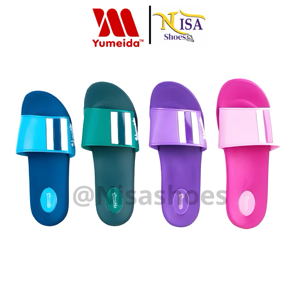 Sandal Yumeida LD-9045 Sandal wanita slop karet anti slip anti air