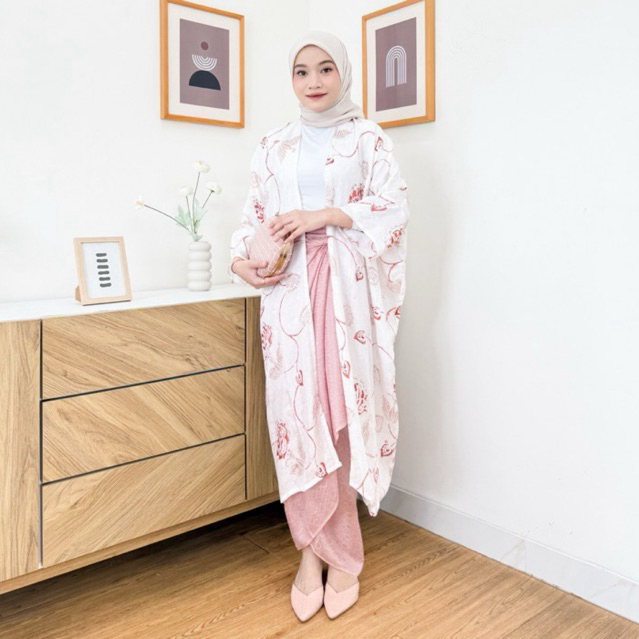 READY STOCK AYANA VISCOSE Outer Batik Set HANDMADE BATIK CAP TANGAN