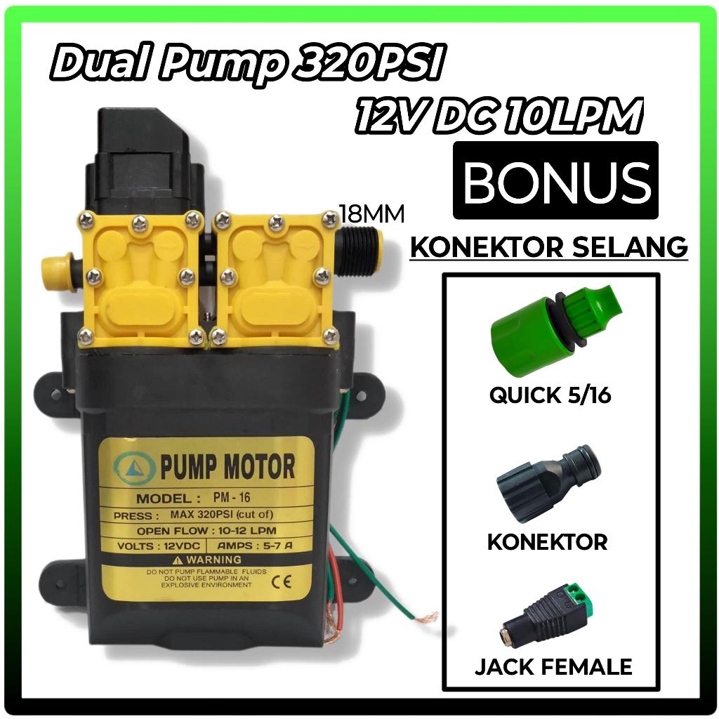 Dinamo pompa DC12V 320 PSI 10Lpm/ Dinamo pompa sprayer DC 12 volt