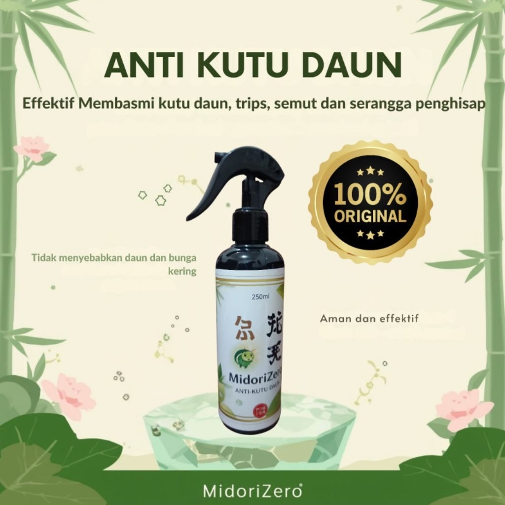 Obat Pembasmi Kutu Daun Pada Tanaman Hias 250ml cairan efektif untuk hama kutu trimp kutu putih