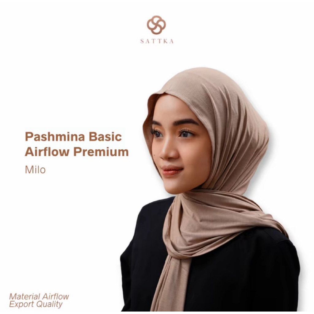 Pashmina Airflow Sattka Milo Preloved