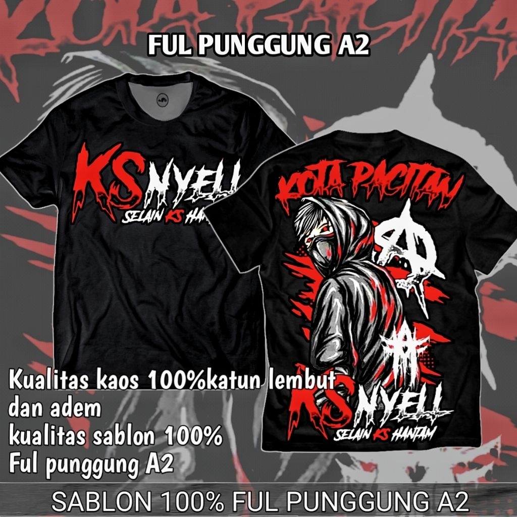 kaos ks nyell ikspi kera sakti terbaru kaos distro disain terbaru KS NYELL ikspi kera sakti ful ful 
