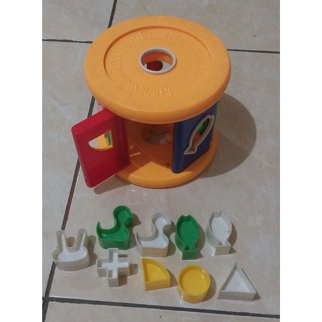 MAINAN ANAK BAYI EDUKASI PUZZLE FUNDOH PLAYDOH DINOSAURUS SECOND