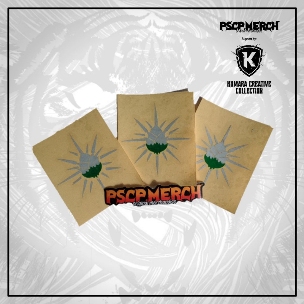 Stiker PSCP Timbul | by PSCP.MERCH