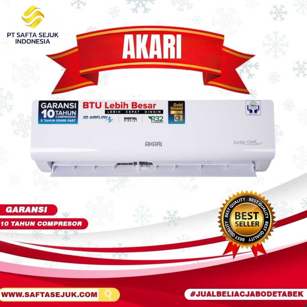 AC AKARI 2PK A-18E7LW TURBO COOL SPLIT R32