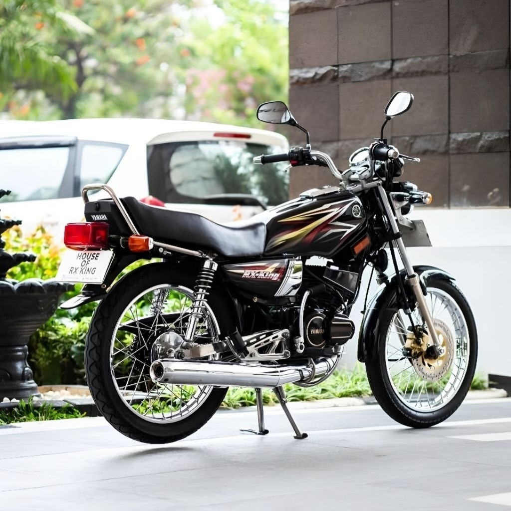 STIKER STRIPING YAMAHA RX KING NEW 2005 MERAH STIKER RX KING MERAH 2005