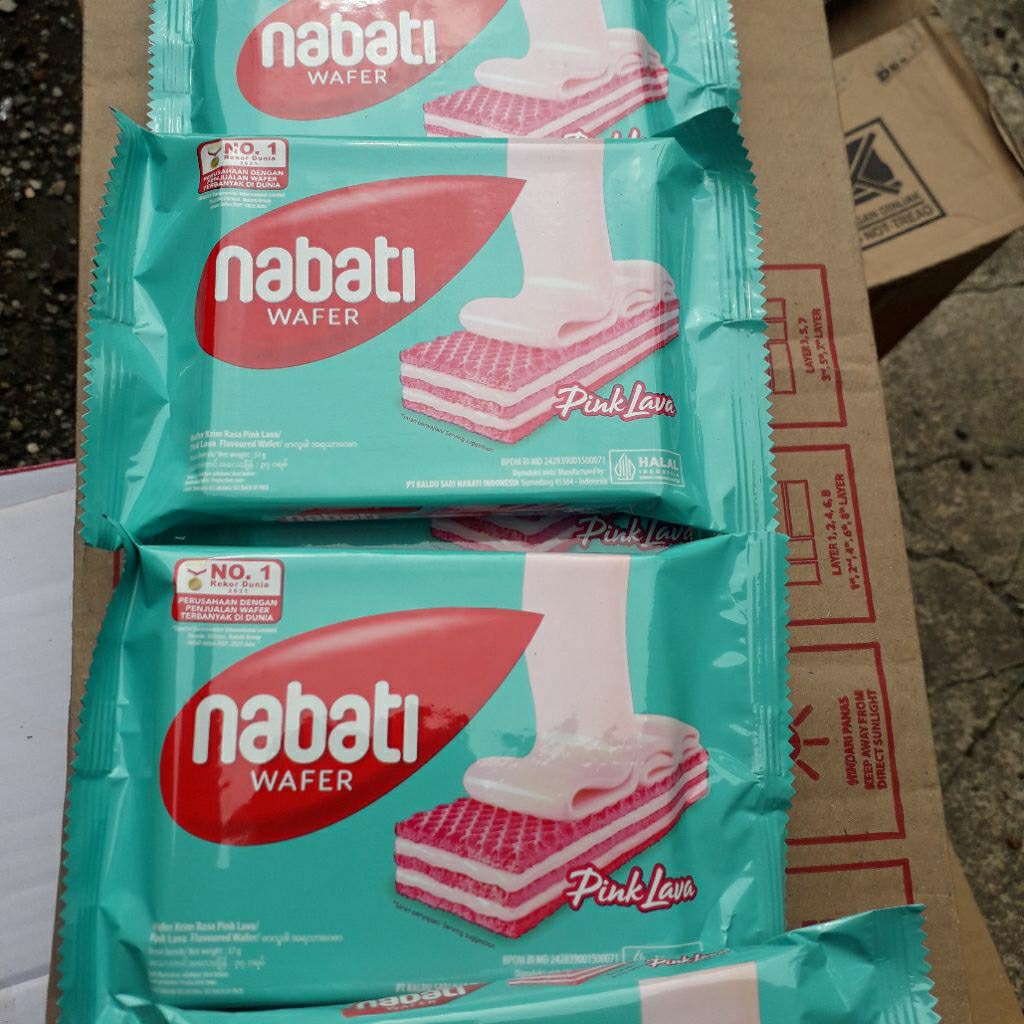 Nabati Wafer Pink Lava