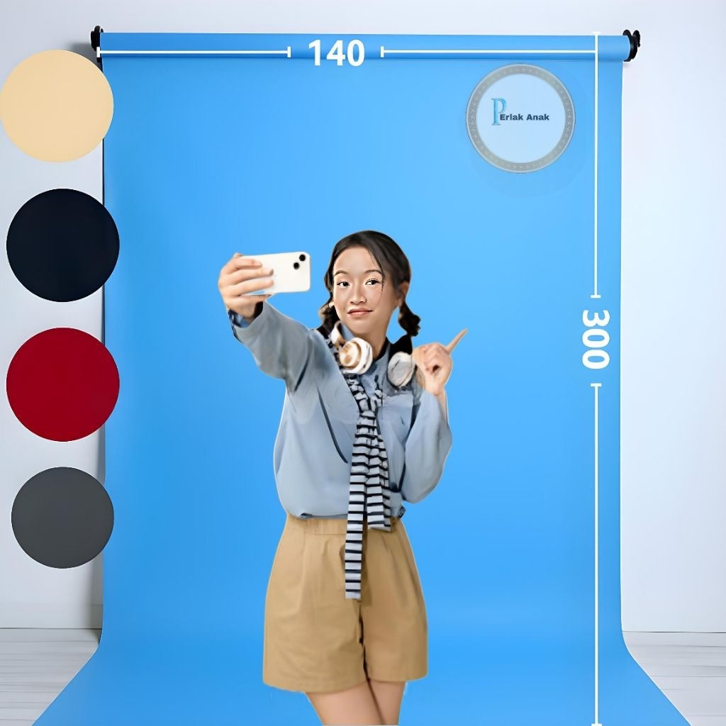 Background Konten Aesthetic Kulit Sintetis Anti Air/Alas Poto&Vidio profesional untuk Konten Kreator