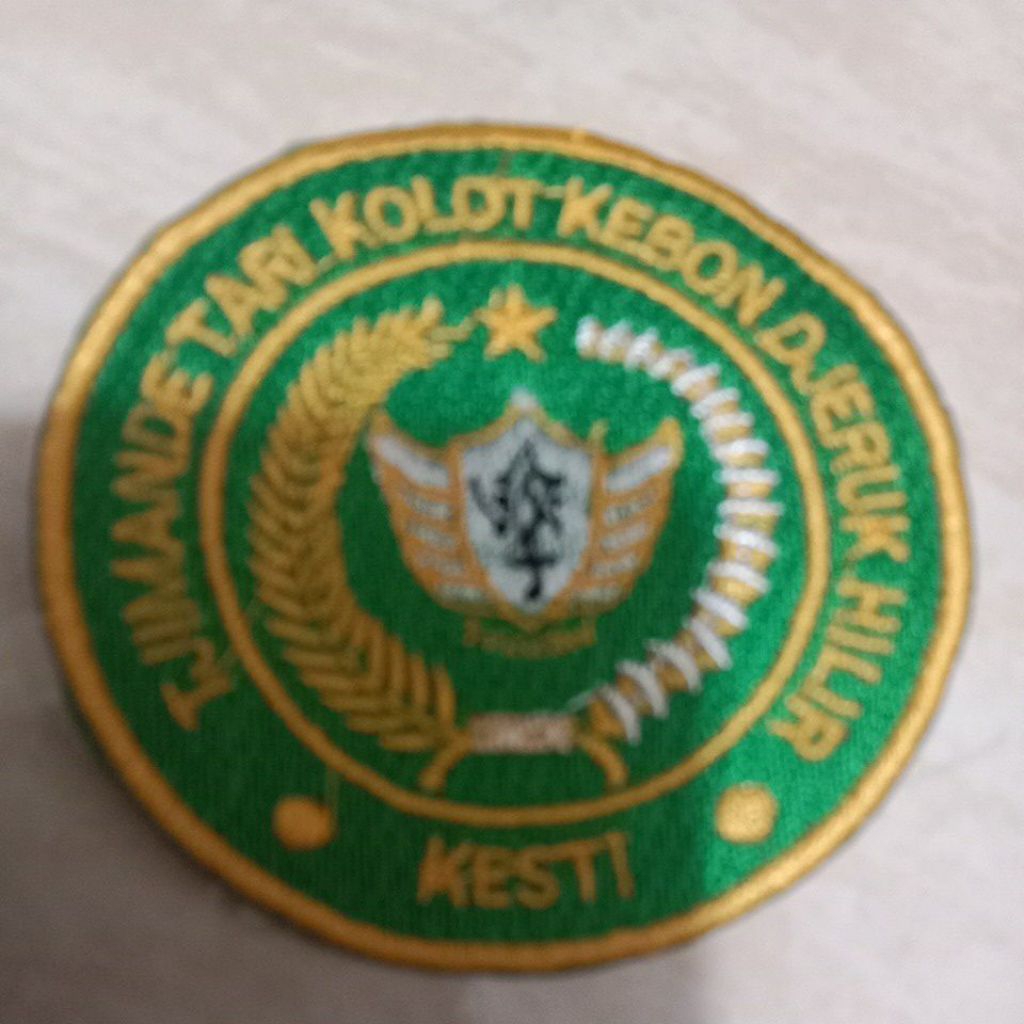 logo bordir ttkkdh kesti 5 pcs