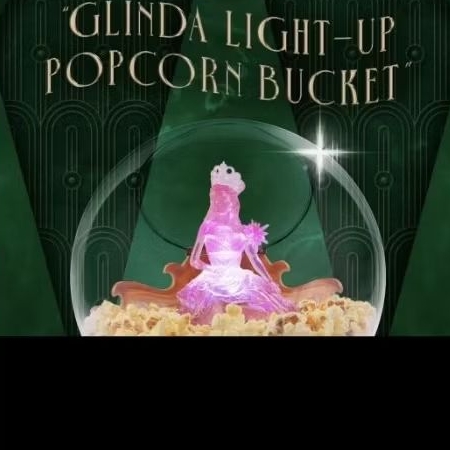 Glinda popcorn bucket xxi - official glinda light up popcorn bucket - xxi glinda popcorn bucket