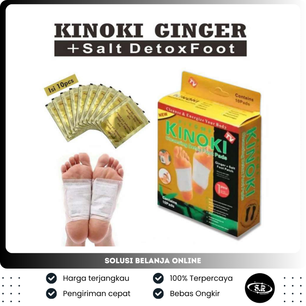 kinoki gold kinoki koyo kaki konoki emas koyo kaki detox asli original 1 box isi 5 PASANG (10 KOYO)