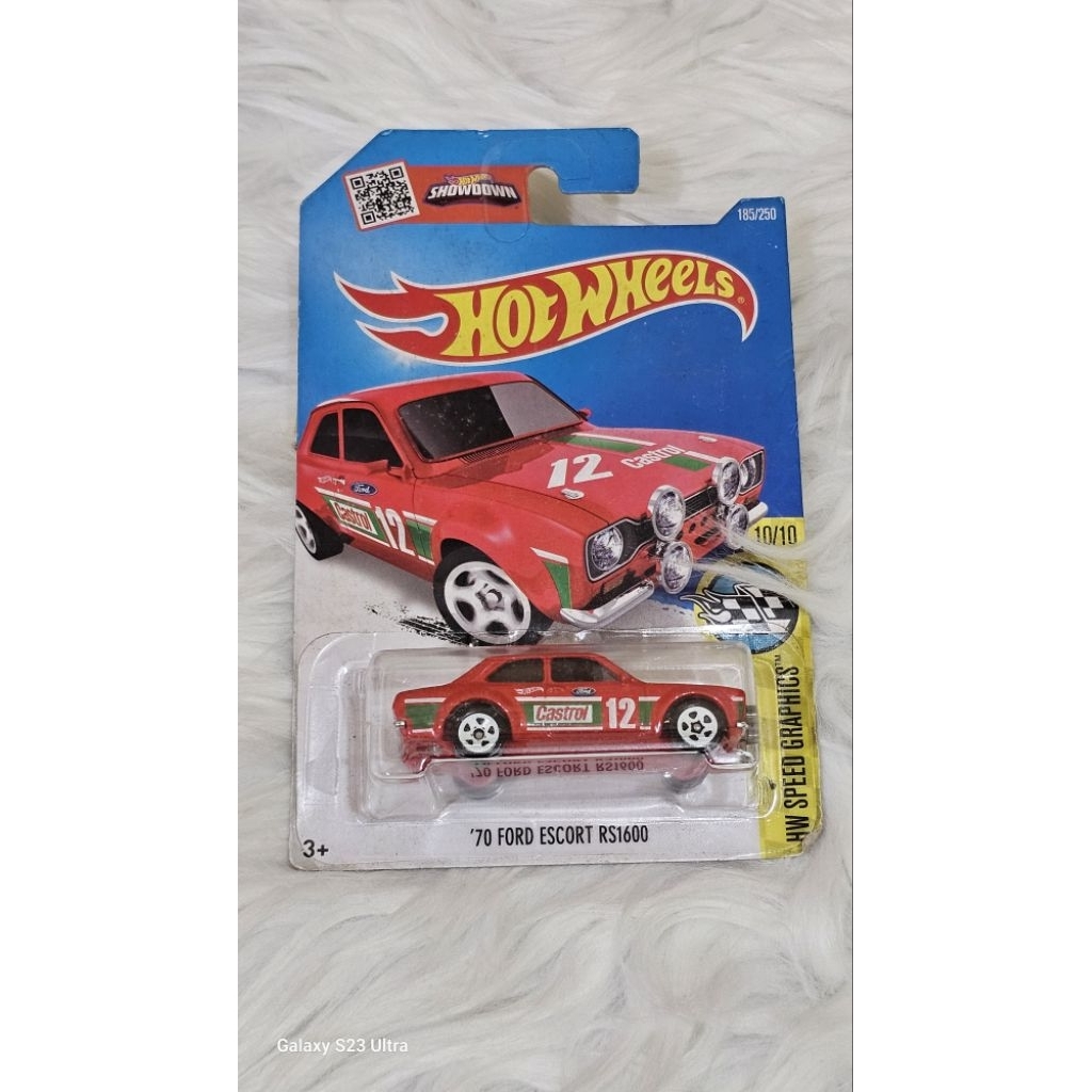 Hotwheels 70 Ford Escort RS1600