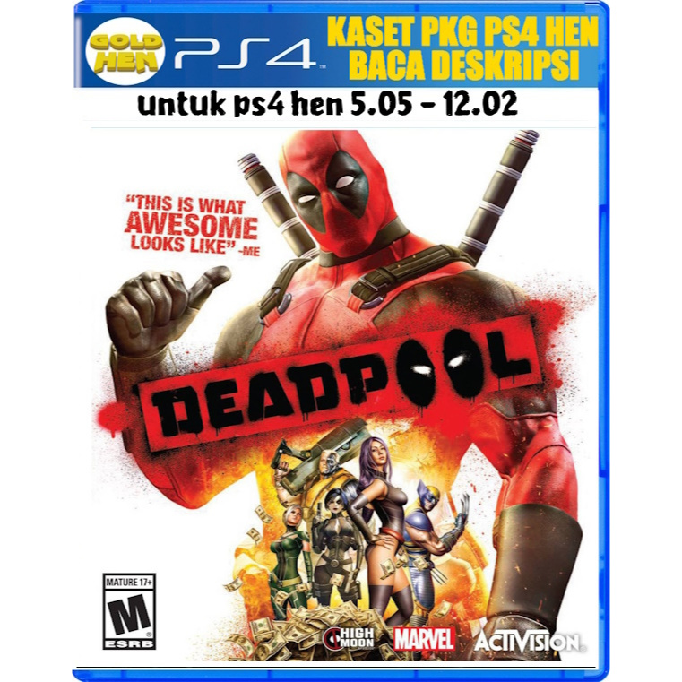 Bd pkg ps4 hen Deadpool