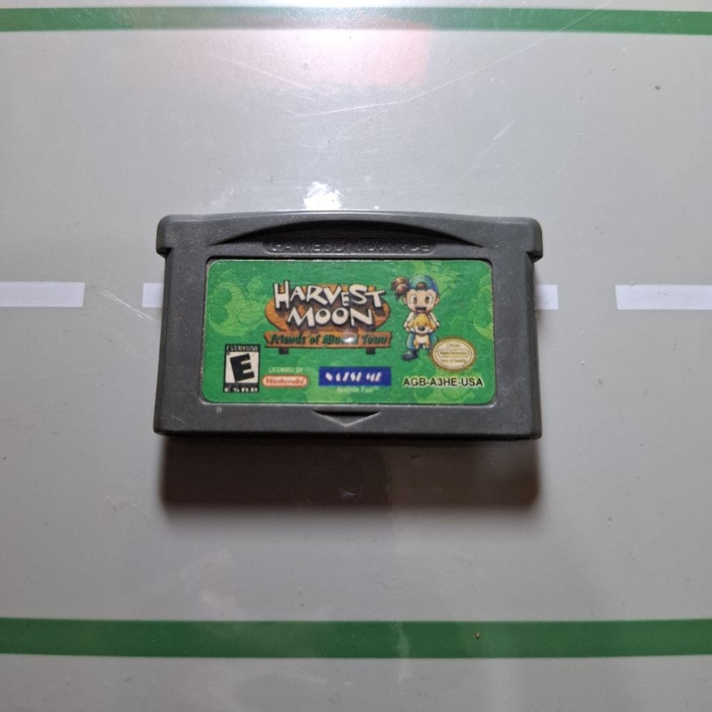 Kaset Gameboy Advance Harvest Moon Second