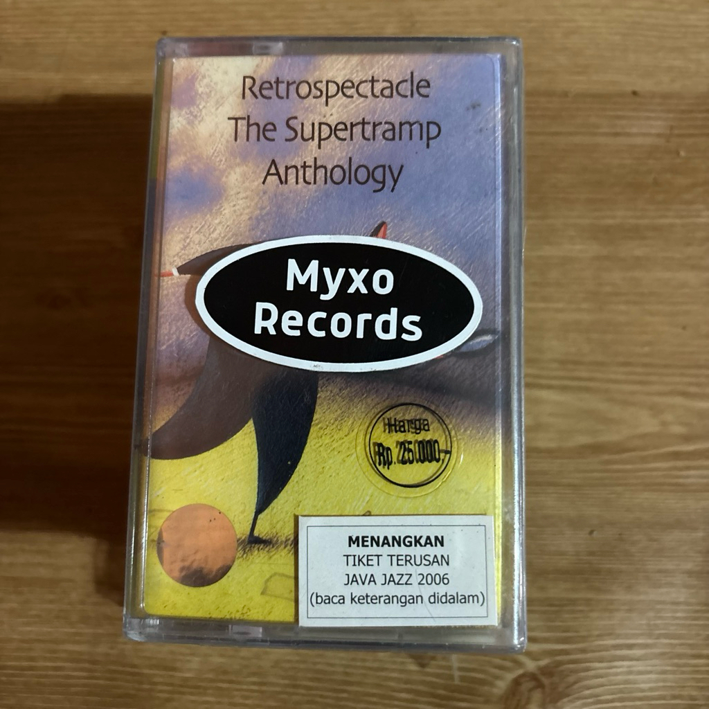 KASET ORIGINAL SUPERTRAMP RETROSPECTACLE THE SUPERTRAMP ANTHOLOGY PITA ALBUM