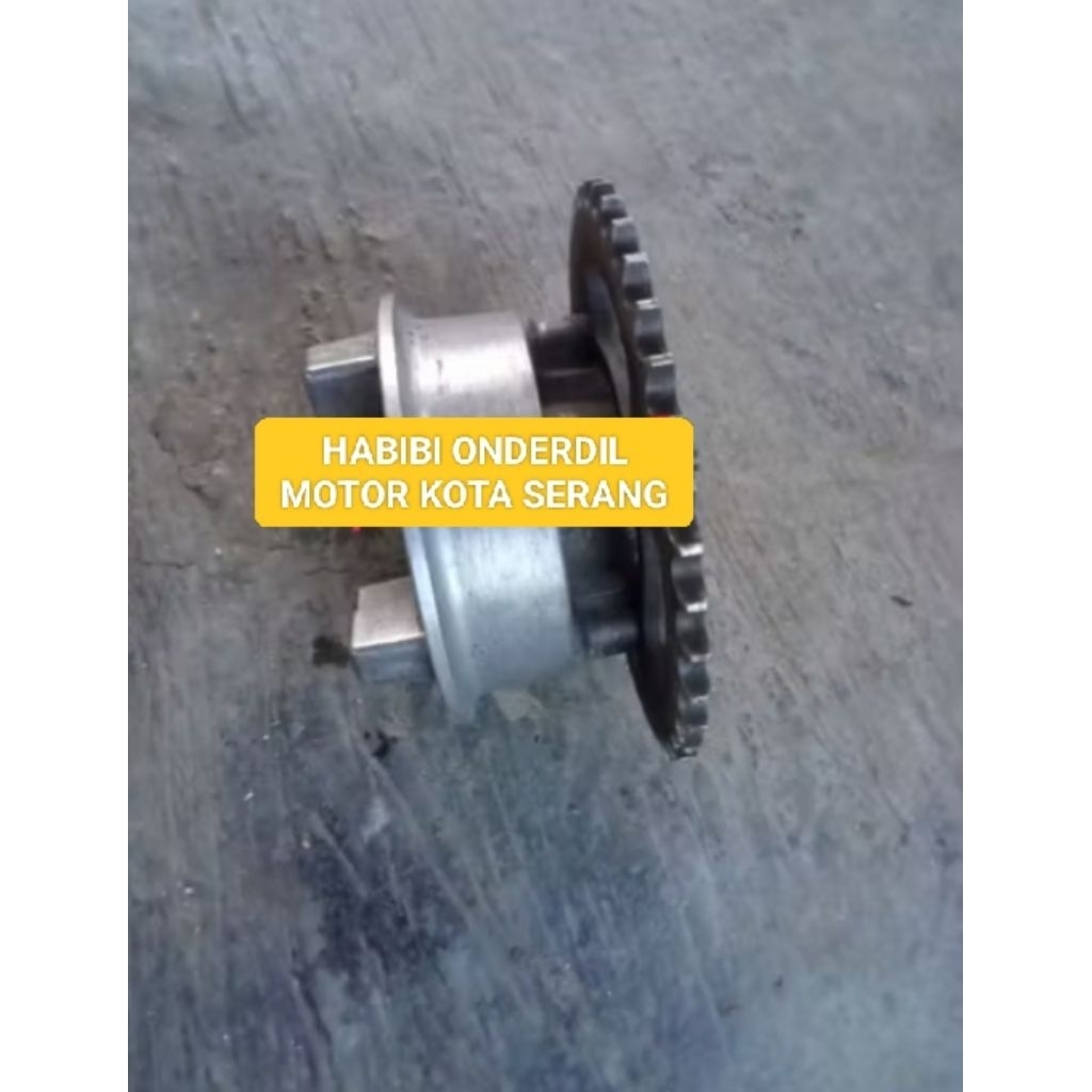 Nap gir dudukan gear Jupiter MX New 135 Double disk (ORIGINAL 1SET KONDISI OKE)