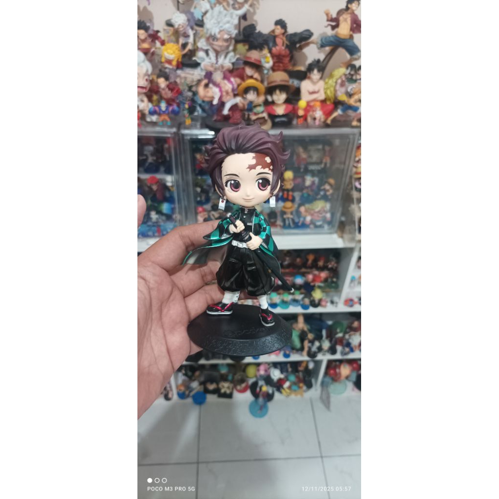 Qposket Tanjiro metalic rare original kny demon slayer