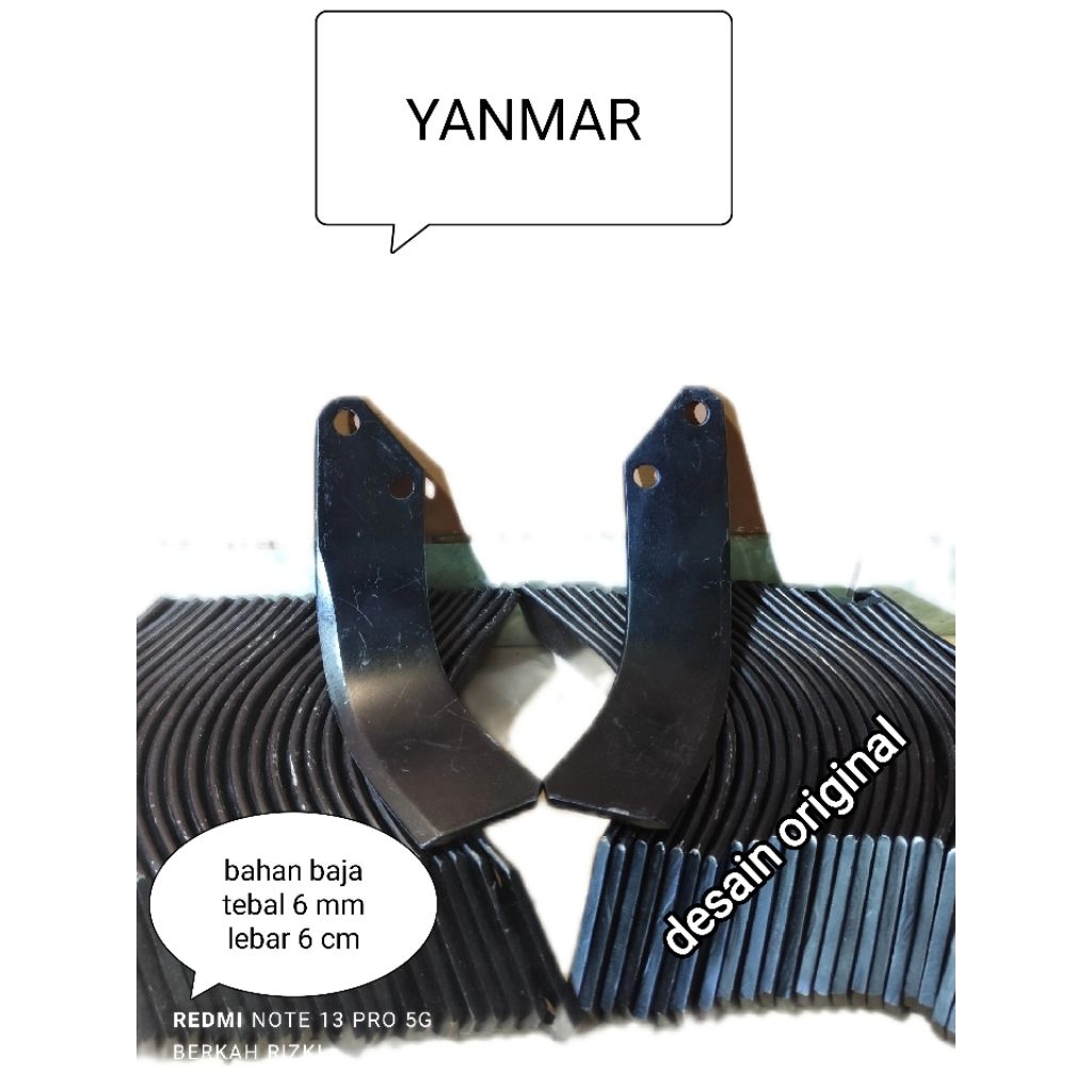 pisau rotary traktor yanmar 393/494